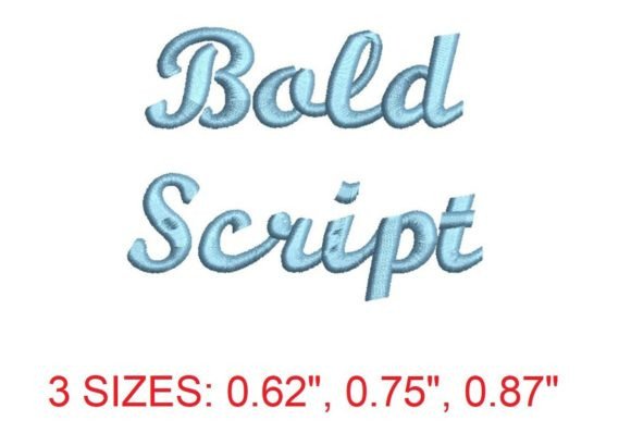 Bold Script Embroidery Font Review