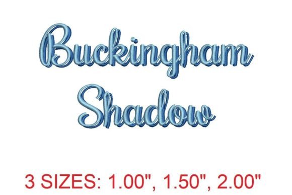 Buckingham Shadow Font