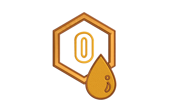 Honey Hive Number 0: Sweet, Stylish Embroidery for Meaningful Gifts