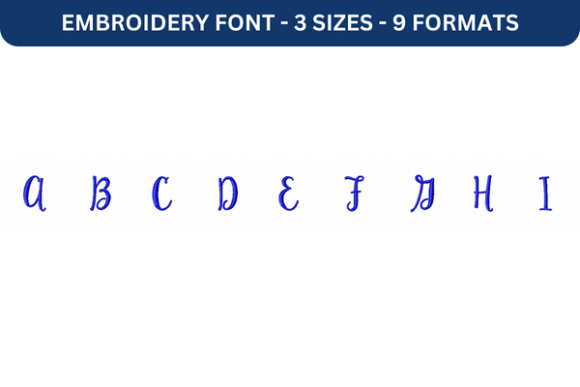 Ke Aloha Font Upper A to I