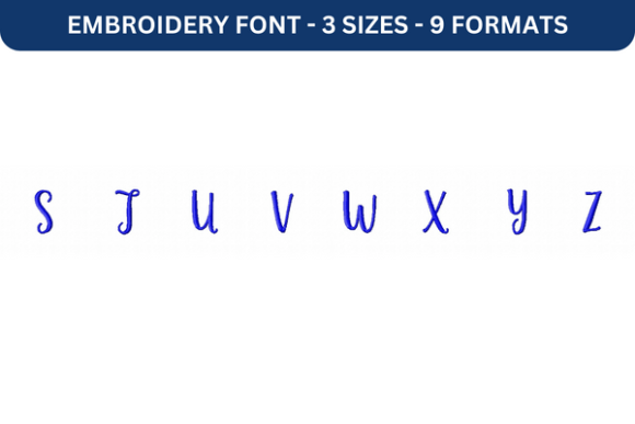 Ke Aloha Font Upper S to Z