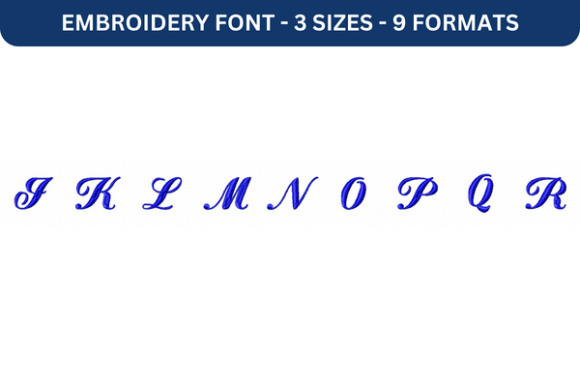 Mademoiselle K Font Upper J to R