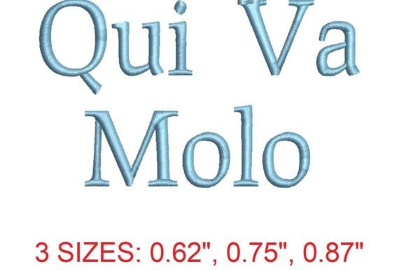Qui Va Molo Font: Elegant & Eye-Catching