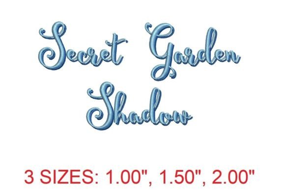 Secret Garden Shadow Font