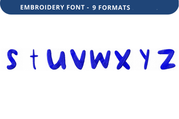 Short Quiz Font Lowercase S to Z: A Gift-Ready Embroidery Review