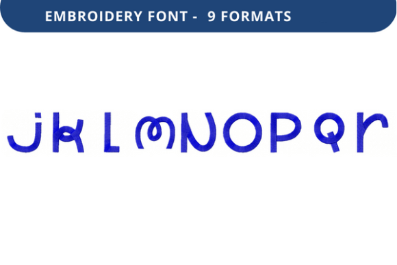 Whimper Willow Lowercase J-R Font: Embroidery Merch Review